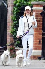 GERI HALLIWELL Out with Her Dogs in London 10/07/2021