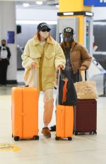 GIGI HADID at JFK Airport in New York 09/30/2021