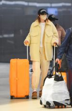 GIGI HADID at JFK Airport in New York 09/30/2021