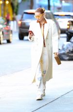 GIGI HADID Out and About in New York 10/11/2021