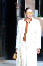 GIGI HADID Out and About in New York 10/11/2021