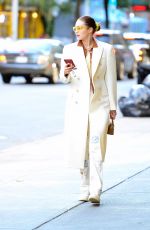 GIGI HADID Out and About in New York 10/11/2021