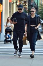 GIGI HADID Out and About in New York 10/15/2021
