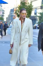GIGI HADID Out with a Friend in New York 10/11/2021
