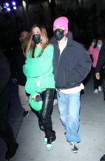 HAILEY and Justin BIEBER Arrives at Lakers vs Suns Game at Staples Center in Los Angeles 10/22/2021