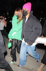 HAILEY and Justin BIEBER Arrives at Lakers vs Suns Game at Staples Center in Los Angeles 10/22/2021