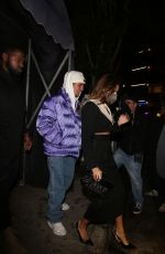 HAILEY and Justin BIEBER Leaves The Nice Guy in West Hollywood 10/19/2021
