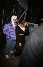HAILEY and Justin BIEBER Leaves The Nice Guy in West Hollywood 10/19/2021