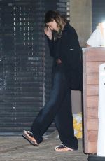 HAILEY BIEBER Arrives at Nobu in Malibu 10/11/2021