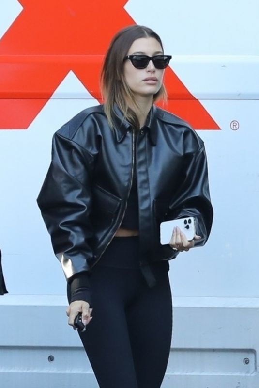 HAILEY BIEBER Out and About in Los Angeles 10/05/2021
