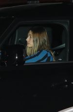 HAILEY BIEBER Out Driving Her New Land Rover Defender in Malibu 10/02/2021