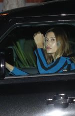 HAILEY BIEBER Out Driving Her New Land Rover Defender in Malibu 10/02/2021