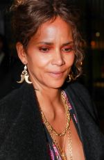 HALLE BERRY Leaves Elle 2021 Woman in Hollywood Event in Los Angeles 10/19/2021