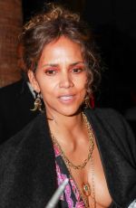 HALLE BERRY Leaves Elle 2021 Woman in Hollywood Event in Los Angeles 10/19/2021