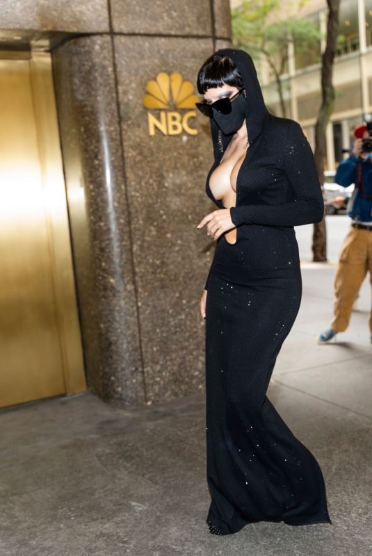 HALSEY Arrives at NBC Offices in New York 10/07/2021