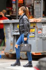 HANNAH JETER Out and About in New York 10/08/2021