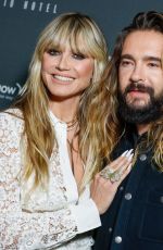 HEIDI KLUM and Tom Kaulitz at Tokio Hotel Event 10/22/2021