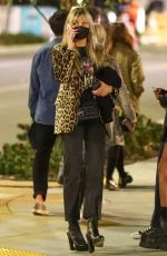 HEIDI KLUM Arrives at The Rolling Stones Concert in Los Angeles 10/14/2021