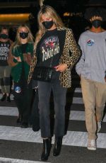 HEIDI KLUM Arrives at The Rolling Stones Concert in Los Angeles 10/14/2021