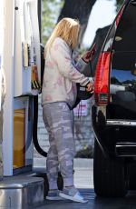 HEIDI NORTHCOTT at a Gas Station in Calabasas 10/15/2021