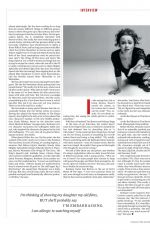 HELENA BONHAM CARTER in Saturday Magazine, September 2021
