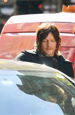 HELENA CHRISTENSEN and Norman Reedus Out in New York 10/28/2021