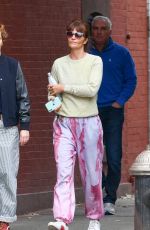 HELENA CHRISTENSEN Out and About in New York 10/27/2021