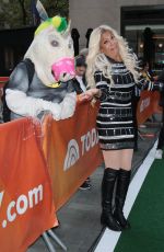 HODA KOTB Dressed as Carrie Underwood at Today Show Halloween Special at Rockefeller Plaza in New York 10/29/2021