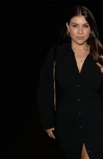 IMOGEN THOMAS Out for Dinner in London 10/02/2021