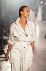 IRINA SHAY at Runway of Isabel Marant Womenswear Spring/Summer 2022 Show in Paris 09/30/2021