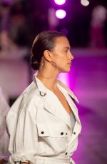 IRINA SHAY at Runway of Isabel Marant Womenswear Spring/Summer 2022 Show in Paris 09/30/2021