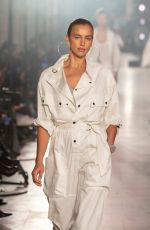 IRINA SHAY at Runway of Isabel Marant Womenswear Spring/Summer 2022 Show in Paris 09/30/2021