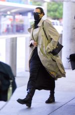 IRINA SHAYK Arrives at JFK Airport in New York 10/29/2021
