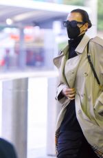 IRINA SHAYK Arrives at JFK Airport in New York 10/29/2021