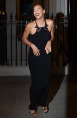 IRINA SHAYK at British Vogue and Self Portrait Event in London 10/28/2021