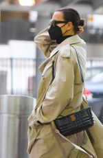 IRINA SHAYK at JFK Airport in New York 10/29/2021