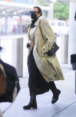 IRINA SHAYK at JFK Airport in New York 10/29/2021
