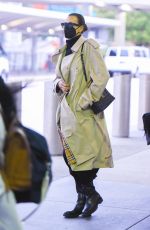 IRINA SHAYK at JFK Airport in New York 10/29/2021