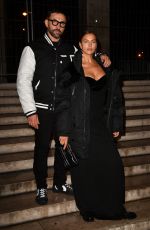 IRINA SHAYK Leaves Palais de Tokyo in Paris 10/18/2021
