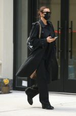 IRINA SHAYK Out and About in New York 10/07/2021