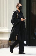 IRINA SHAYK Out and About in New York 10/07/2021