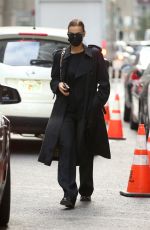 IRINA SHAYK Out and About in New York 10/07/2021