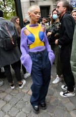 IRIS LAW Arrives at Loewe Spring/Summer 2022 Show at Paris Fashion Week 10/01/2021