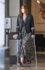 ISLA FISHER at St Vincent Clinic in Sydney 10/21/2021