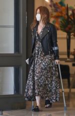 ISLA FISHER at St Vincent Clinic in Sydney 10/21/2021