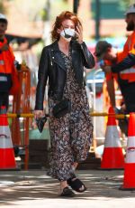 ISLA FISHER at St Vincent Clinic in Sydney 10/21/2021