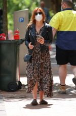 ISLA FISHER at St Vincent Clinic in Sydney 10/21/2021