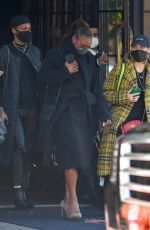 ISSA RAE Leaves Her Hotel in New York 10/20/2021
