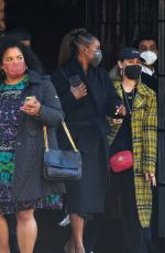 ISSA RAE Leaves Her Hotel in New York 10/20/2021