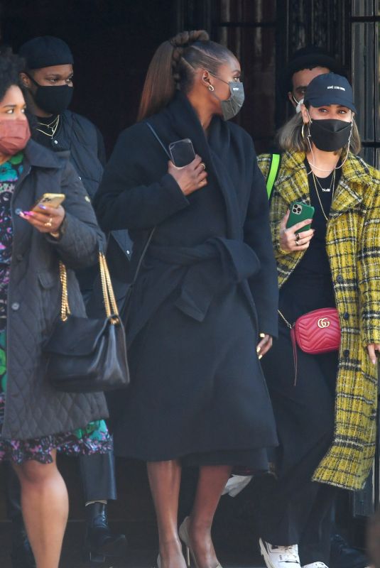 ISSA RAE Leaves Her Hotel in New York 10/20/2021